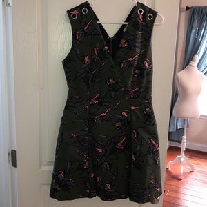 Rachel Roy bird print dress